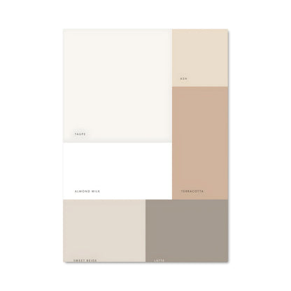 Poster Palette Neutre