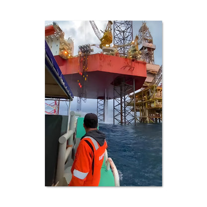 Poster Horizon Pétrolier