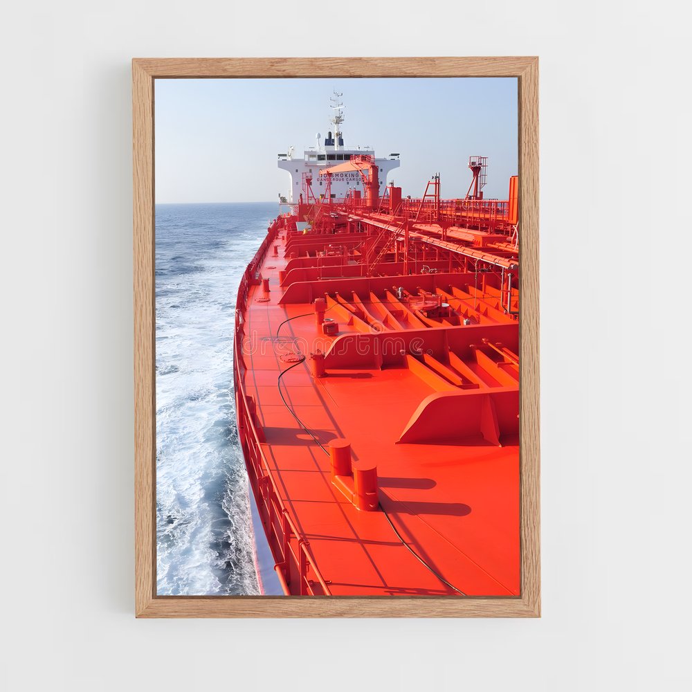 ap-oil tankers-3 cadre Bois clair