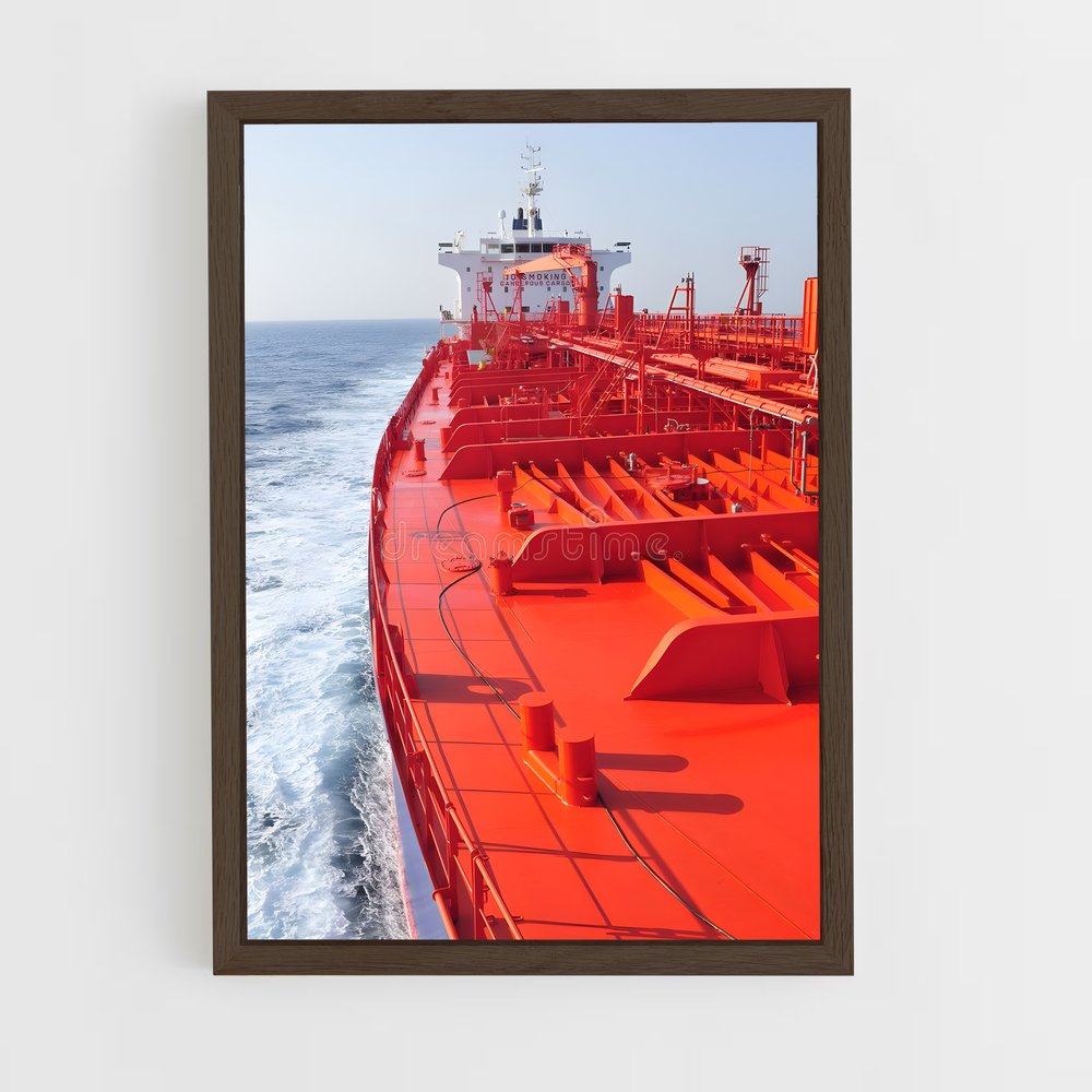 ap-oil tankers-3 cadre Bois foncé