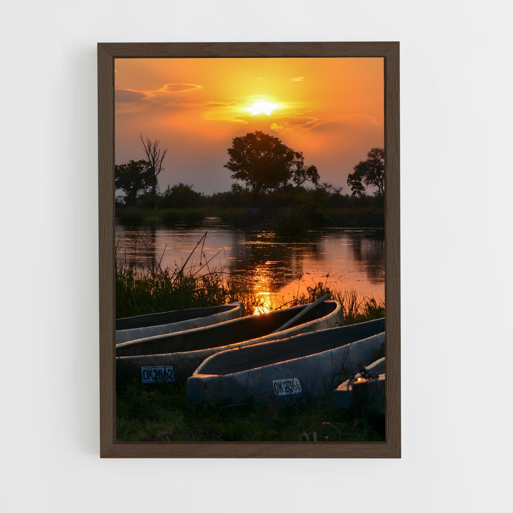 ap-okavango delta-4 cadre Bois foncé
