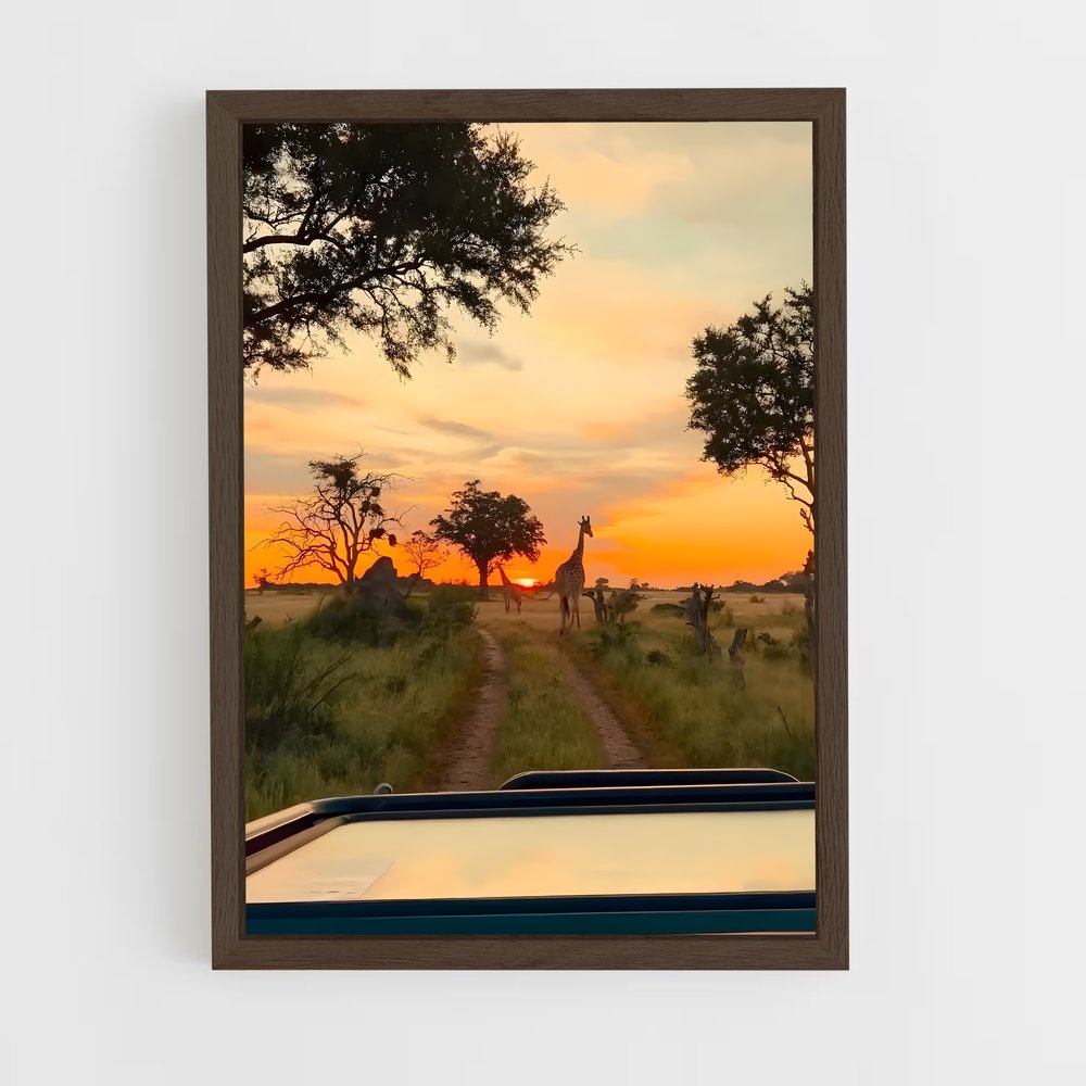 ap-okavango delta-6 cadre Bois foncé