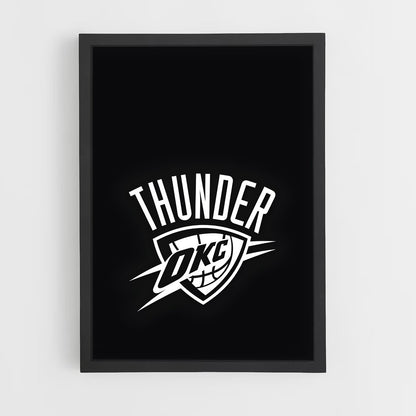 ap-oklahoma city thunder-5 cadre Noir