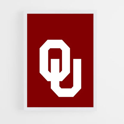 ap-oklahoma sooners-1 cadre Blanc