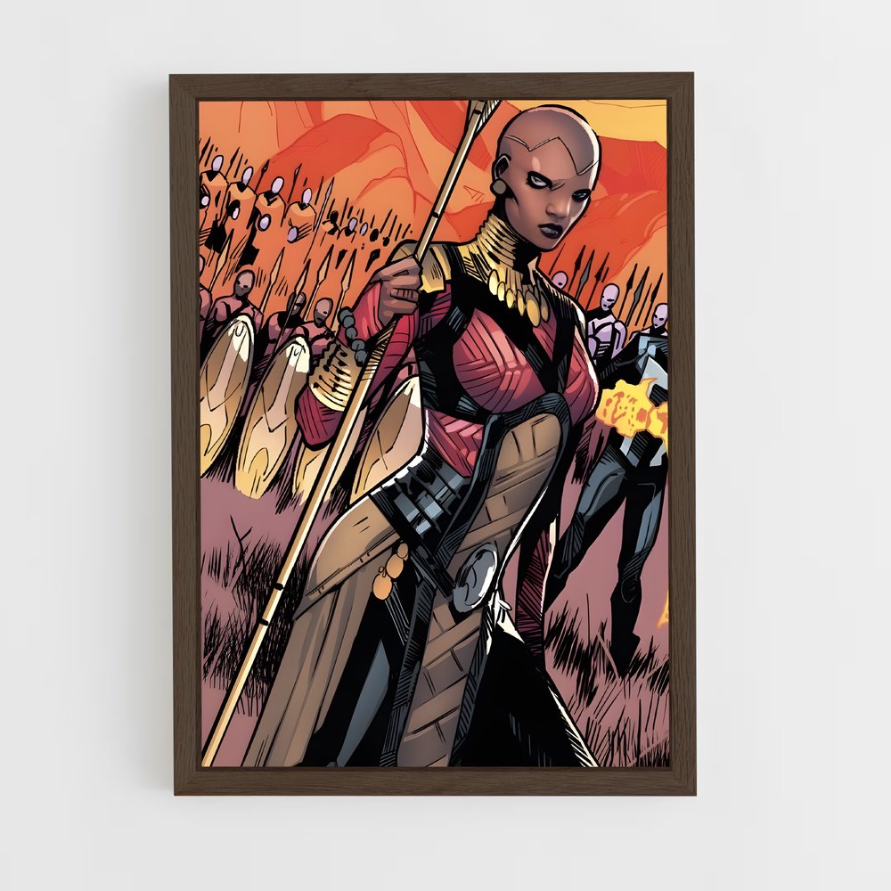 ap-okoye-3 cadre Bois foncé