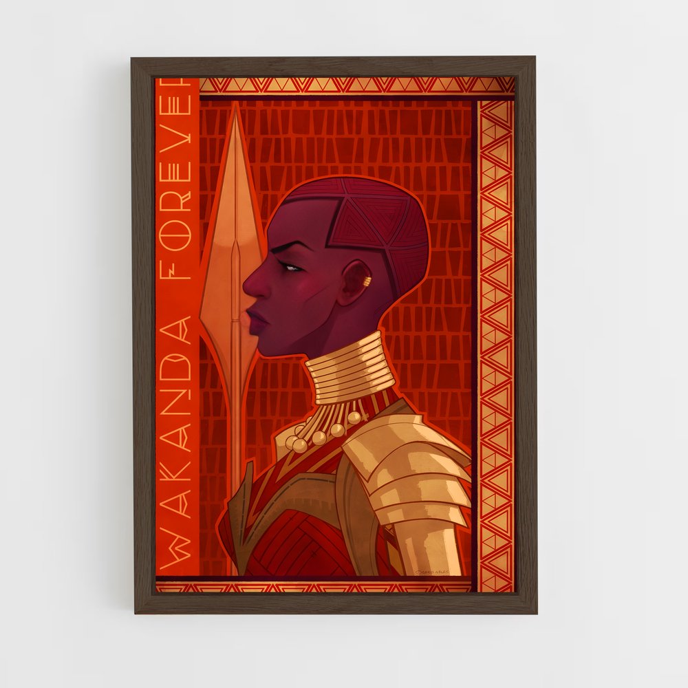 ap-okoye-4 cadre Bois foncé