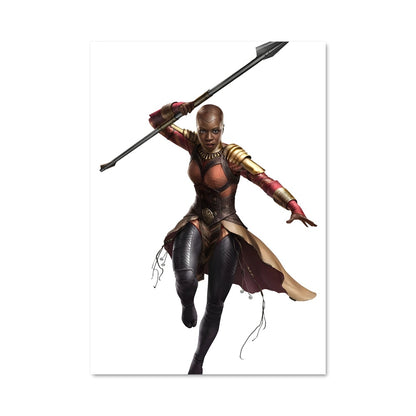 Poster Okoye, Guerrière d'Avant-garde