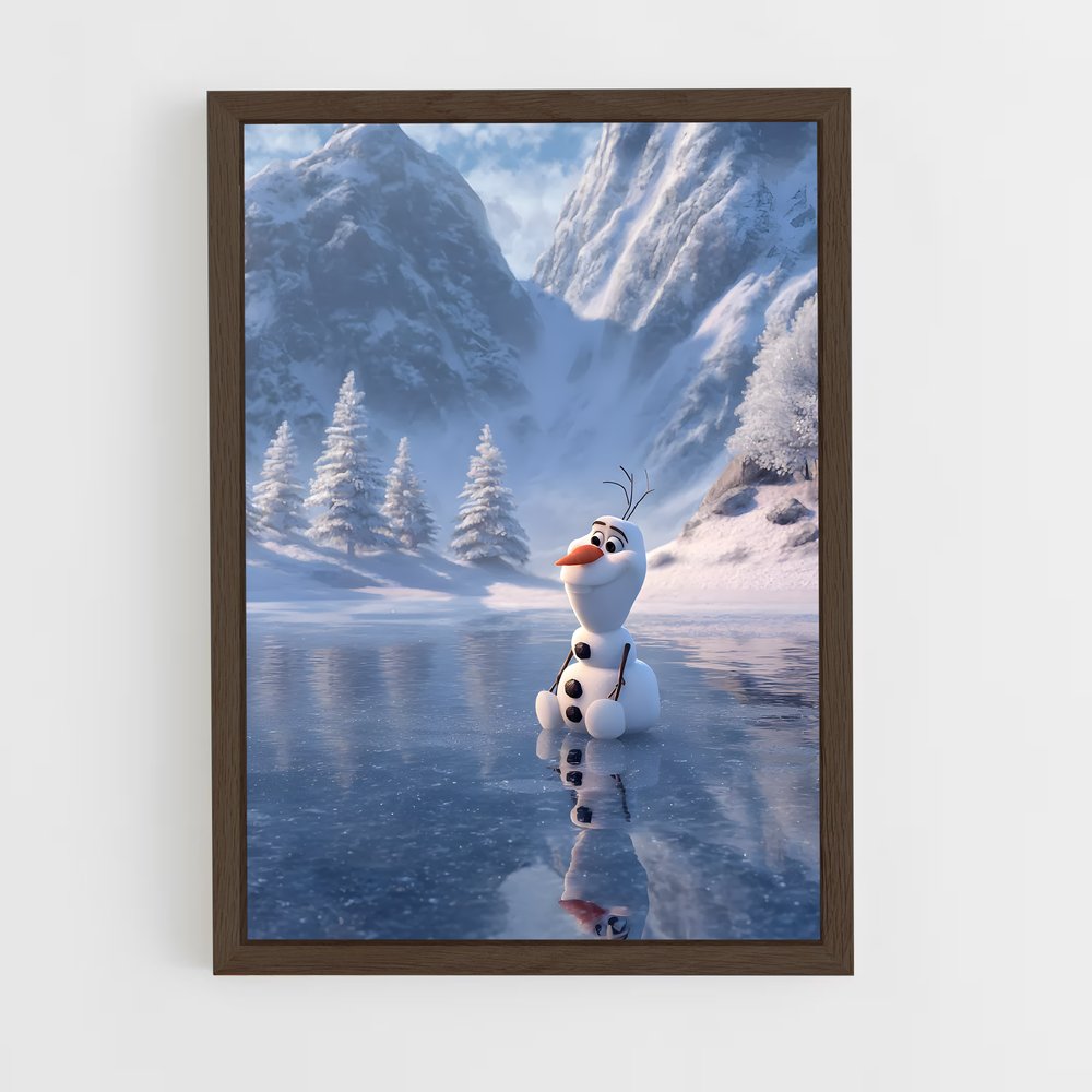 ap-olaf-4 cadre Bois foncé