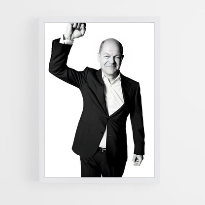 ap-olaf scholz-2 cadre Blanc