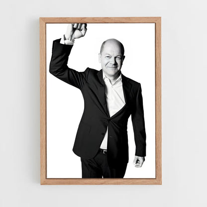 ap-olaf scholz-2 cadre Bois clair