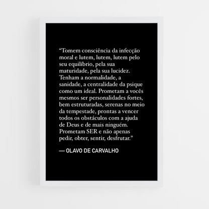 ap-olavo de carvalho-5 cadre Blanc