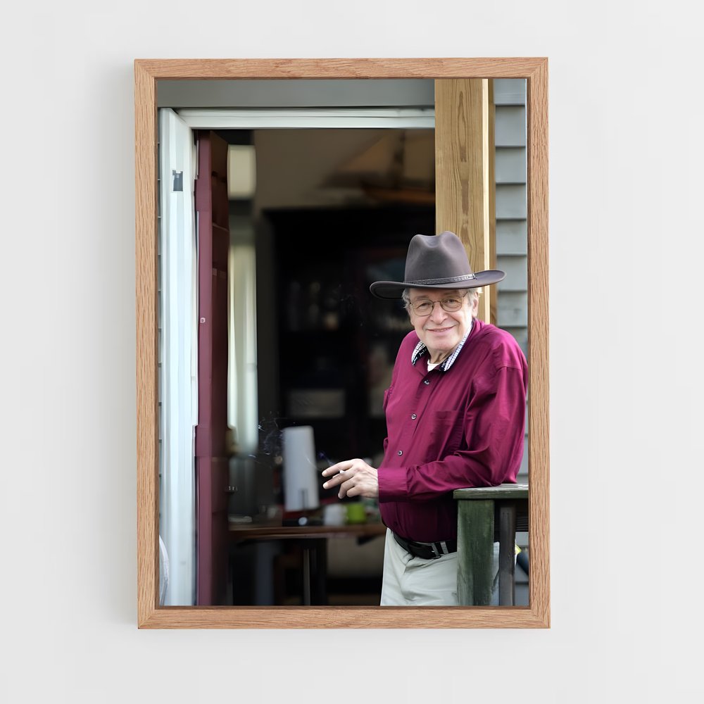 ap-olavo de carvalho-8 cadre Bois clair