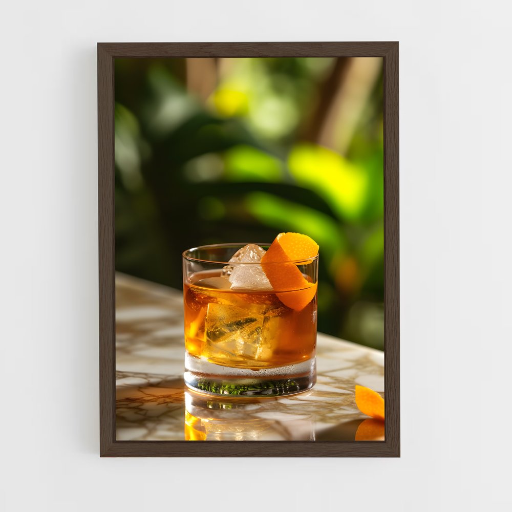 ap-old fashioned-3 cadre Bois foncé