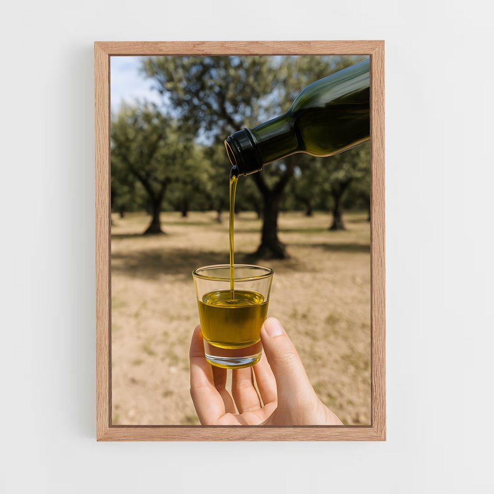 ap-olive oil-3 cadre Bois clair