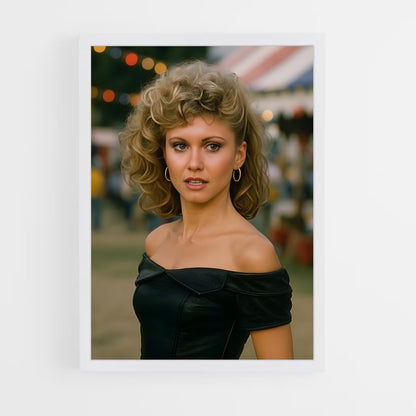 ap-olivia newton-john-1 cadre Blanc