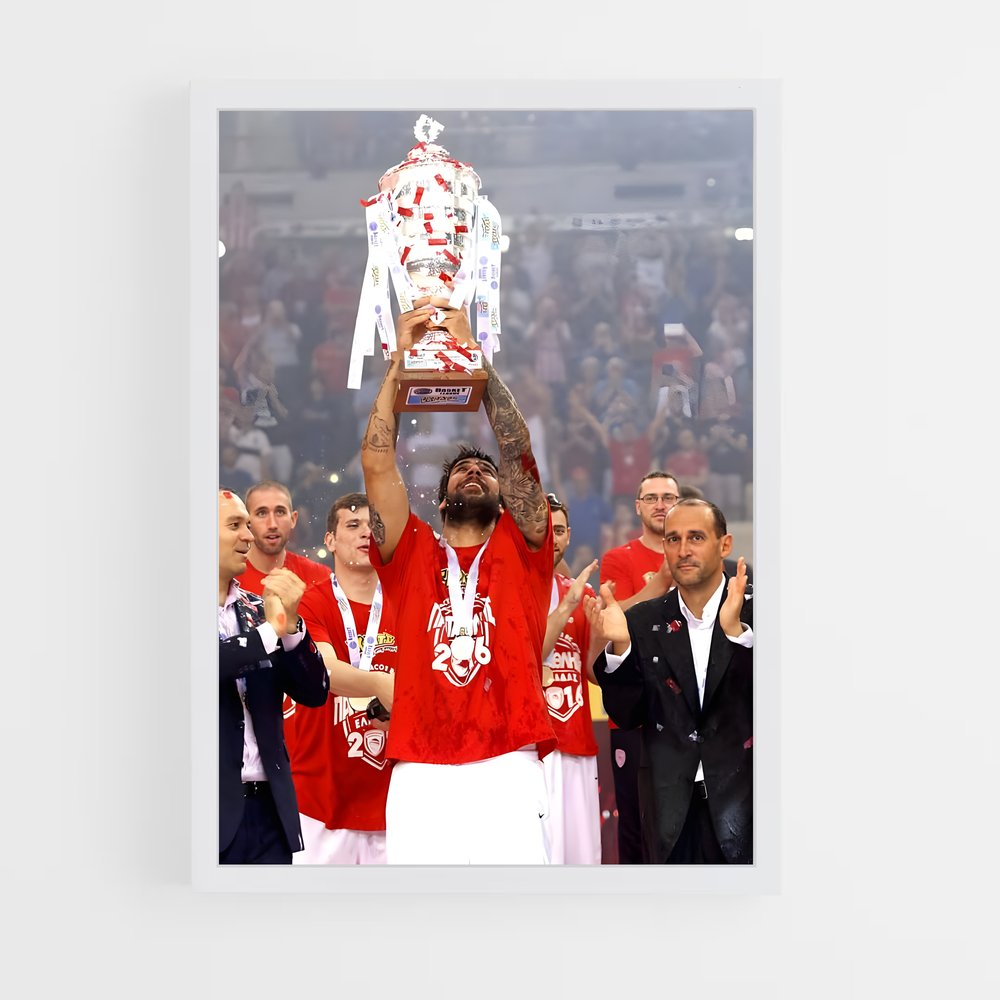 ap-olympiacos basketball-1 cadre Blanc