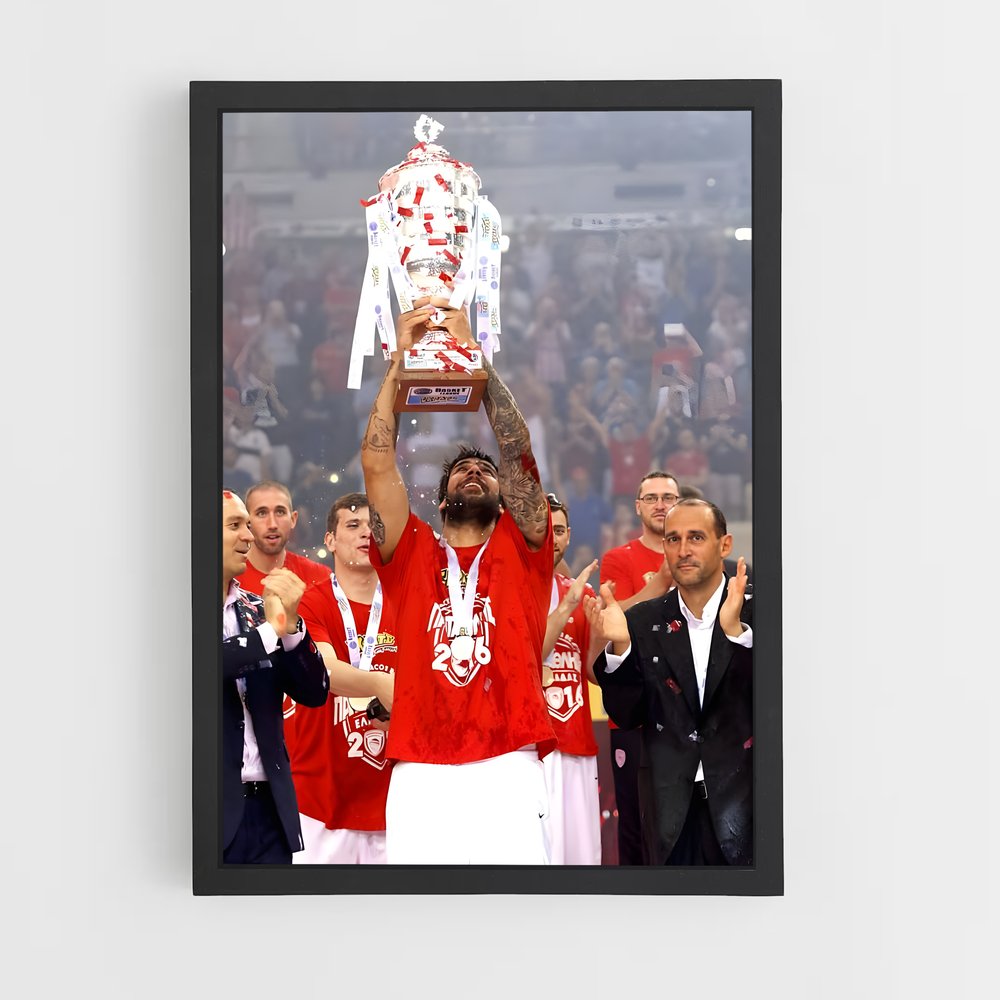 ap-olympiacos basketball-1 cadre Noir