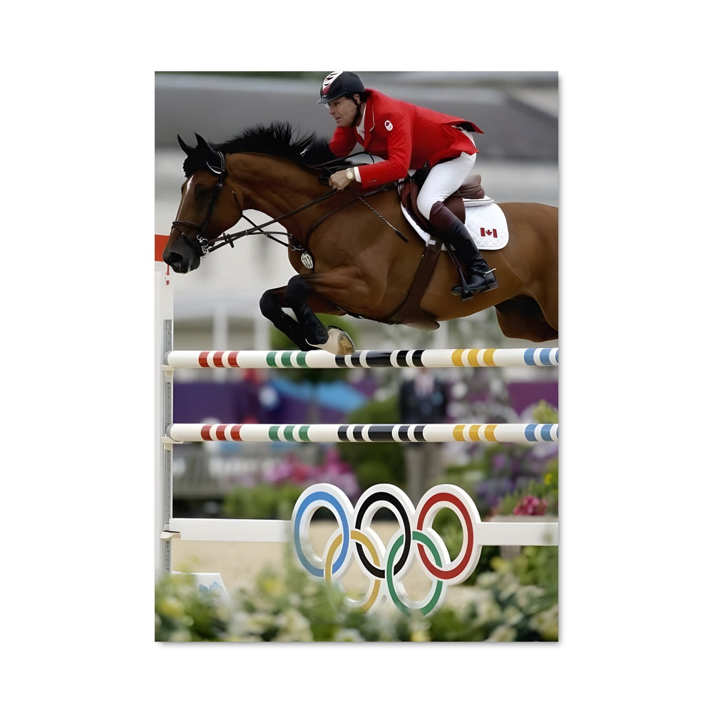 Poster Olympic games equestrian 67406