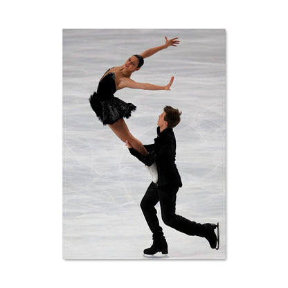 Poster Olympics figure skating 75578