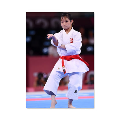 Poster Olympics karate 61825