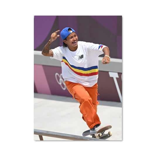 Poster Olympics skateboarding 68117