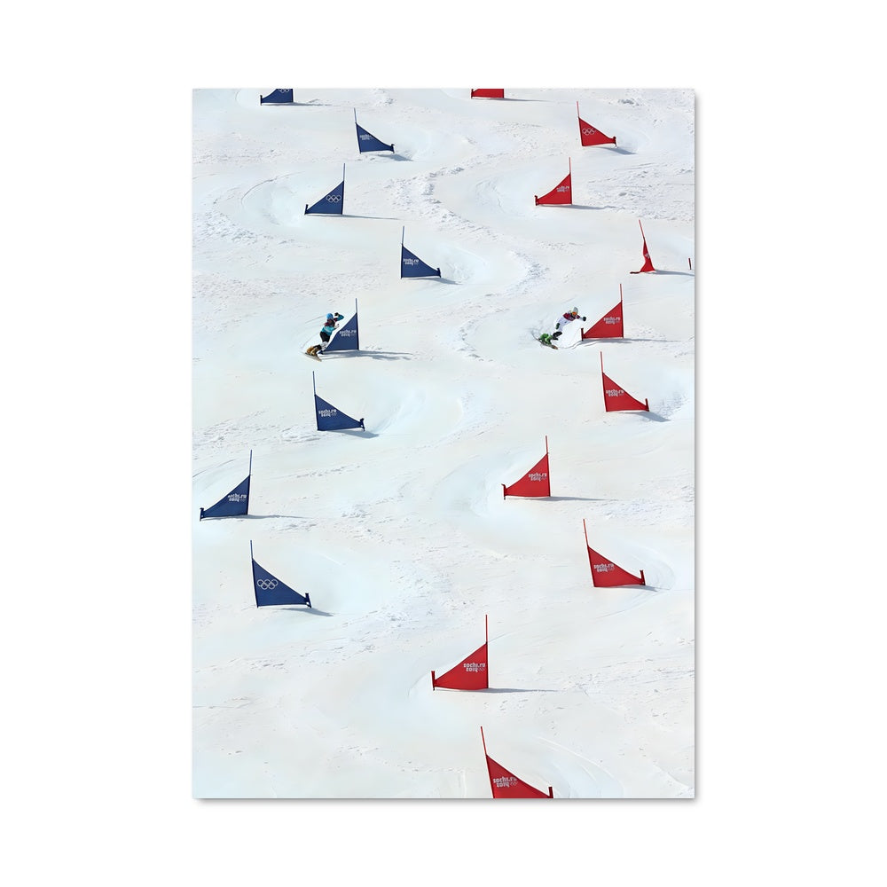 Poster Olympics snowboarding 75821