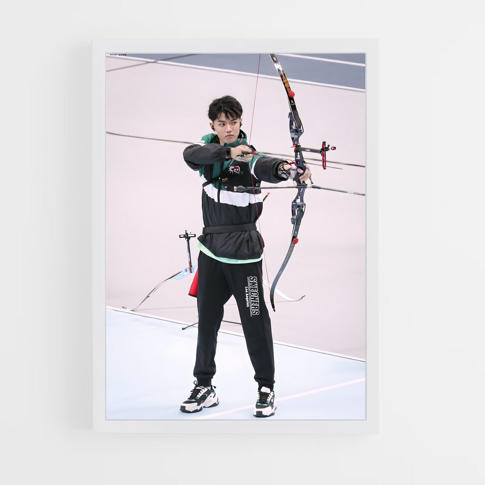 ap-olympics archery-2 cadre Blanc
