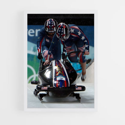 ap-olympics bobsled-1 cadre Blanc