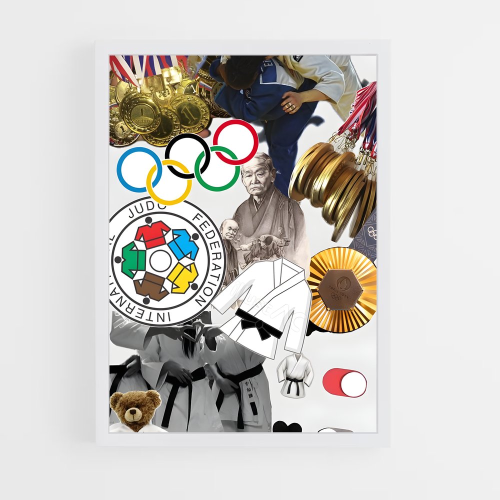 ap-olympics judo-2 cadre Blanc