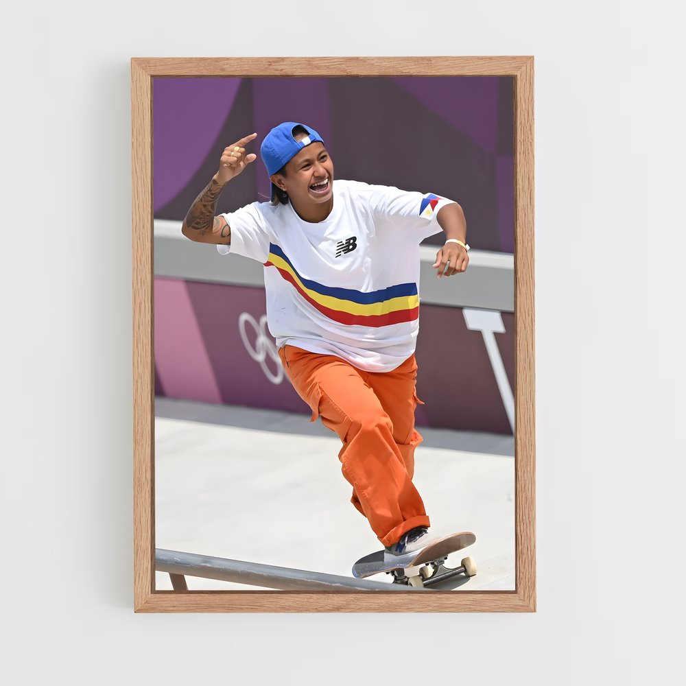 ap-olympics skateboarding-1 cadre Bois clair