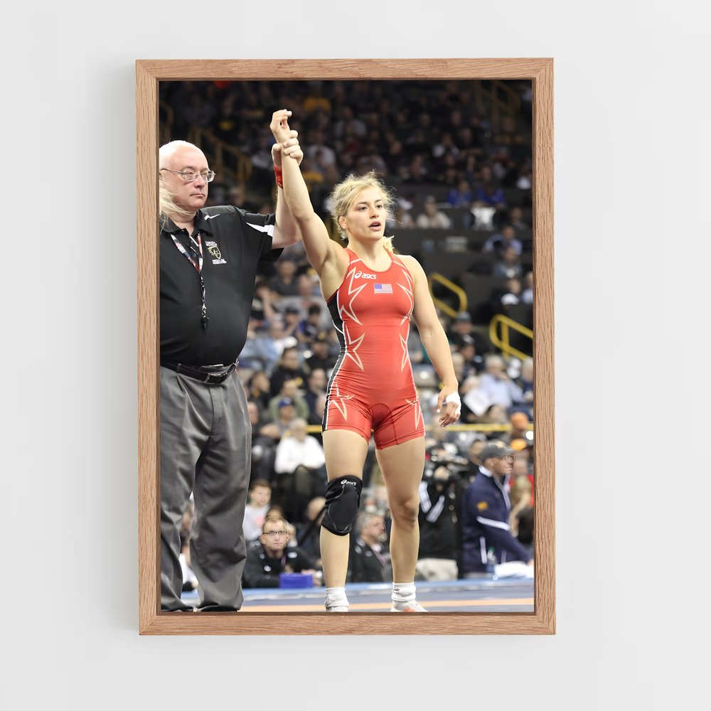 ap-olympics wrestling freestyle-1 cadre Bois clair