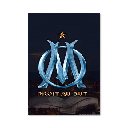 Poster Champions de l'OM