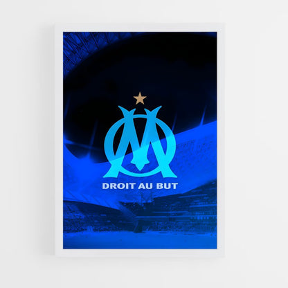ap-olympique de marseille-9 cadre Blanc