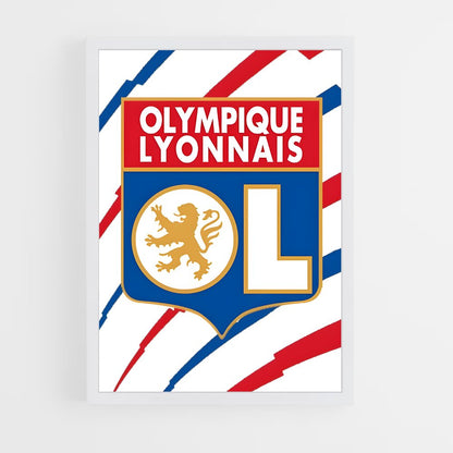 ap-olympique lyonnais-10 cadre Blanc
