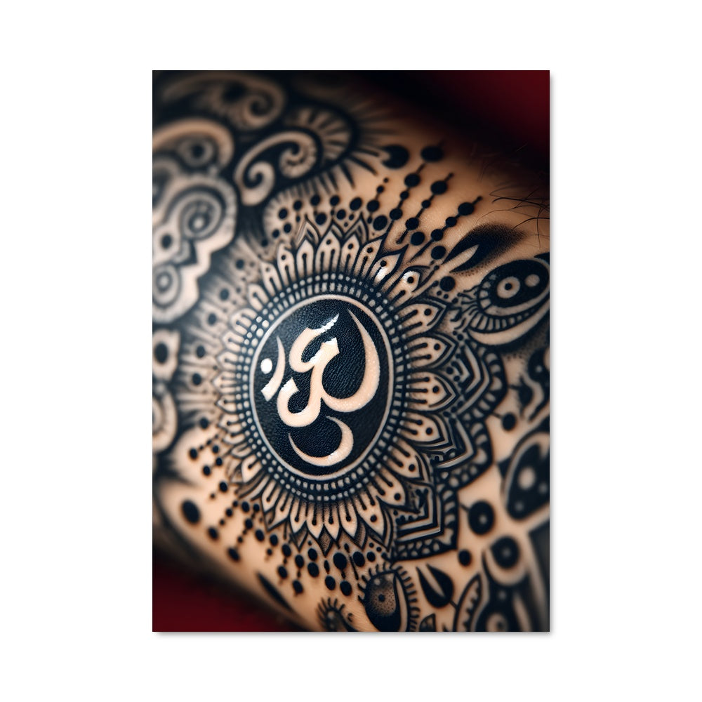 Poster Om Tattoo