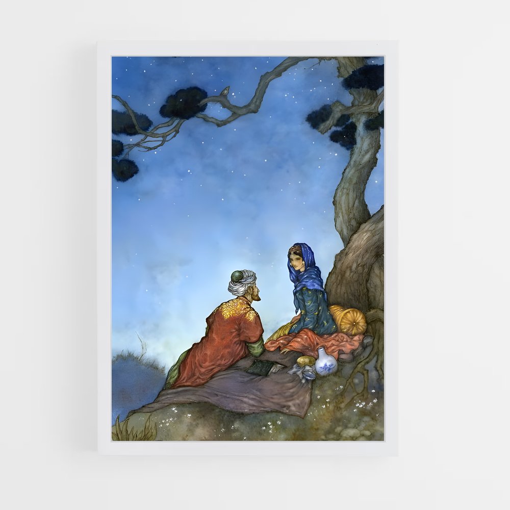 ap-omar khayyam-1 cadre Blanc