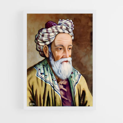 ap-omar khayyam-10 cadre Blanc