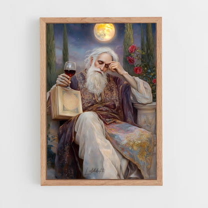 ap-omar khayyam-2 cadre Bois clair