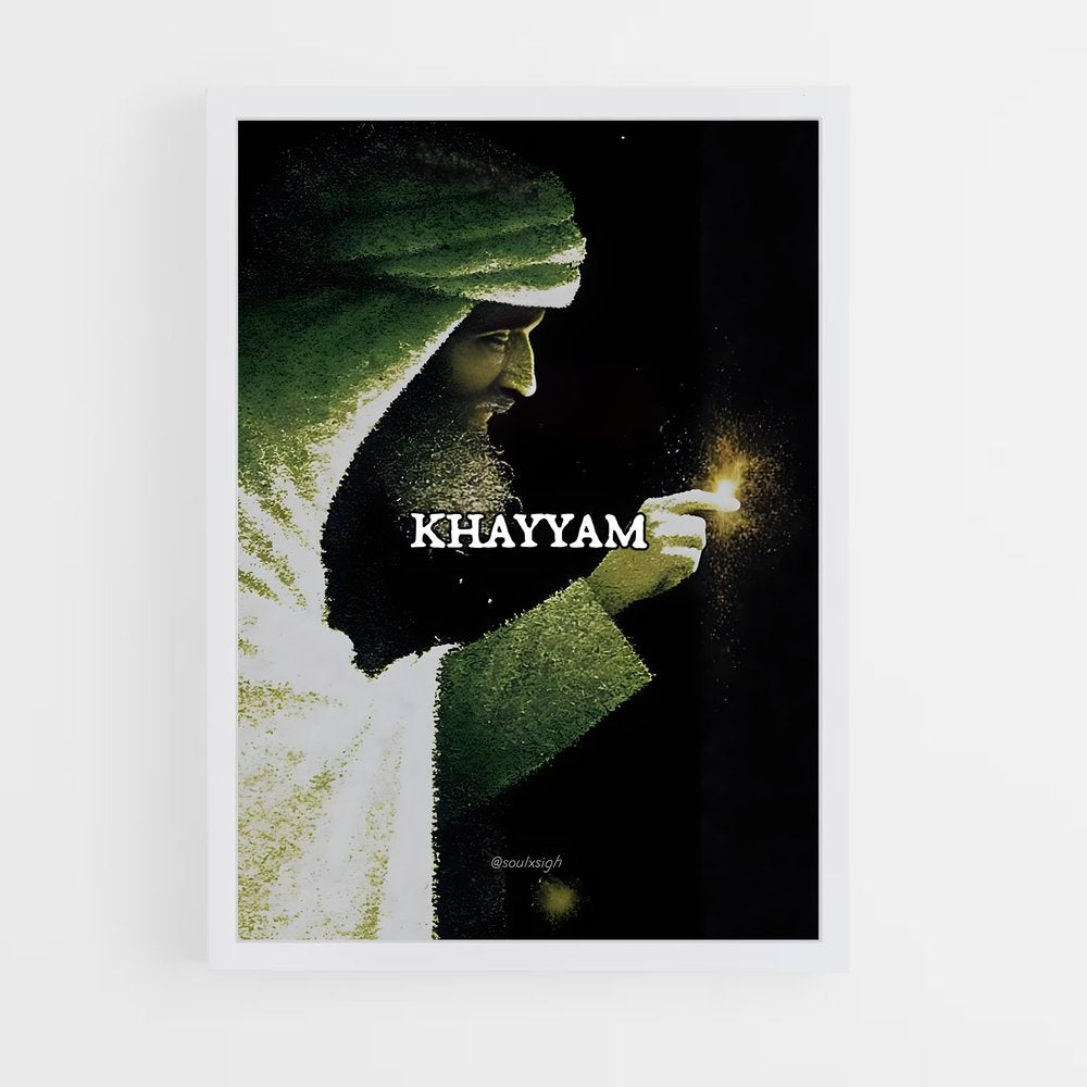 ap-omar khayyam-3 cadre Blanc