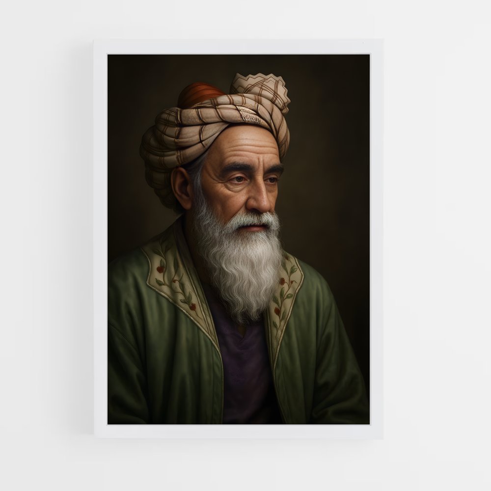 ap-omar khayyam-4 cadre Blanc