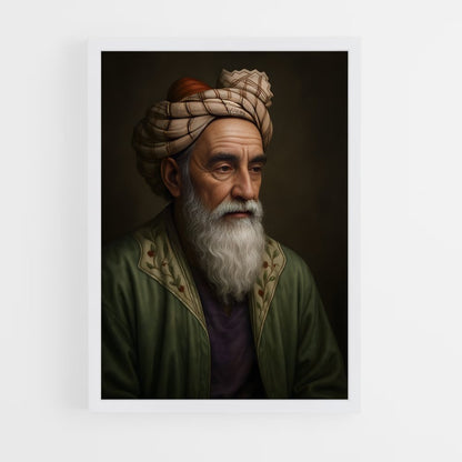 ap-omar khayyam-4 cadre Blanc