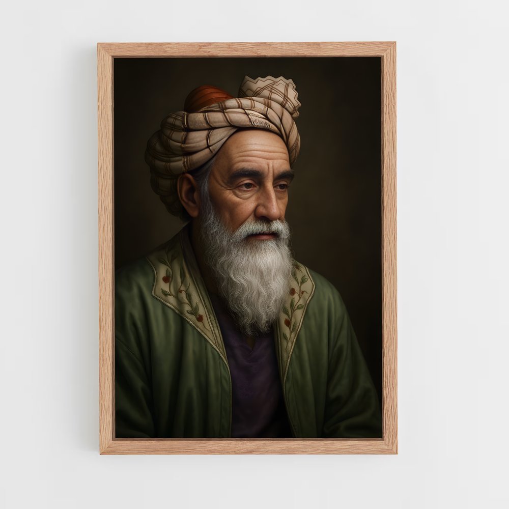 ap-omar khayyam-4 cadre Bois clair