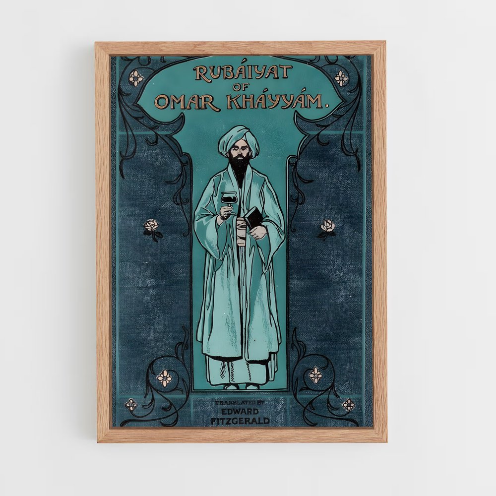ap-omar khayyam-5 cadre Bois clair