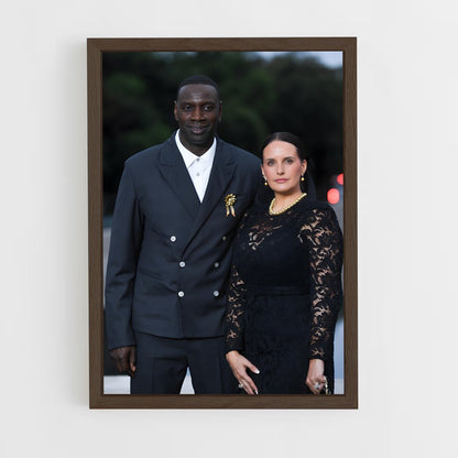 ap-omar sy-9 cadre Bois foncé