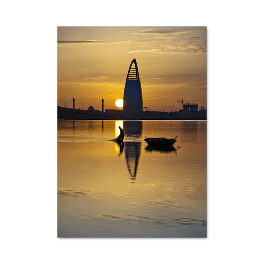 Poster Crépuscule sur l'Eau