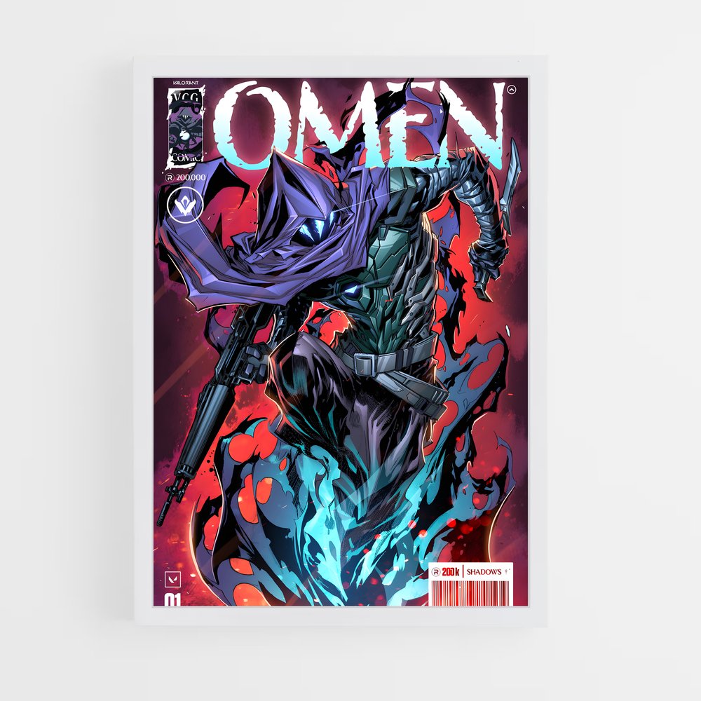 ap-omen-4 cadre Blanc