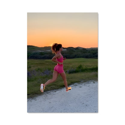 Poster On running 23116