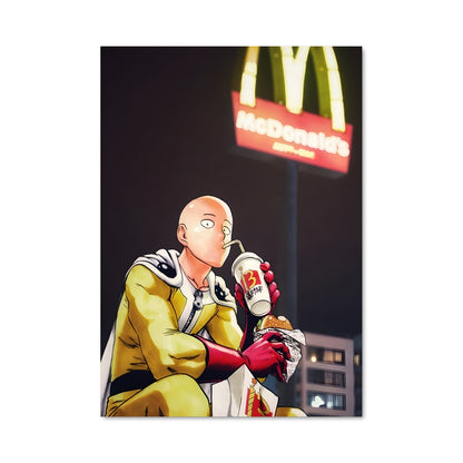 Poster Fast Food Hero