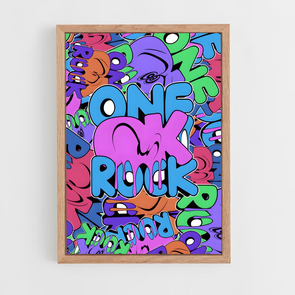ap-one ok rock-8 cadre Bois clair