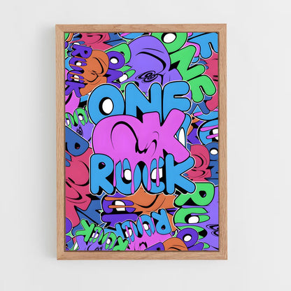 ap-one ok rock-8 cadre Bois clair